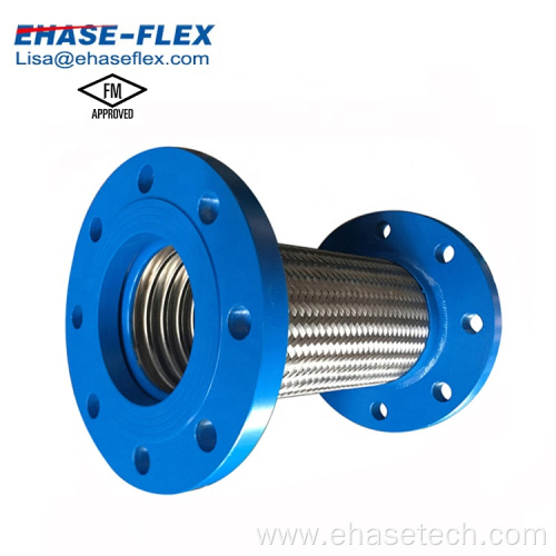 FM Flange End Flexible Joint Connection Braided Hose